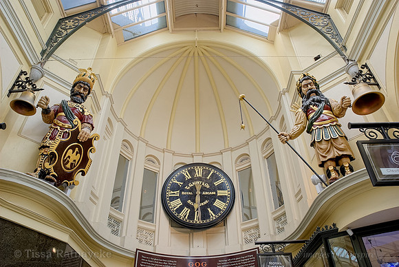 Victoria Arcade - Gog & Magog - Melbourne - Victoria